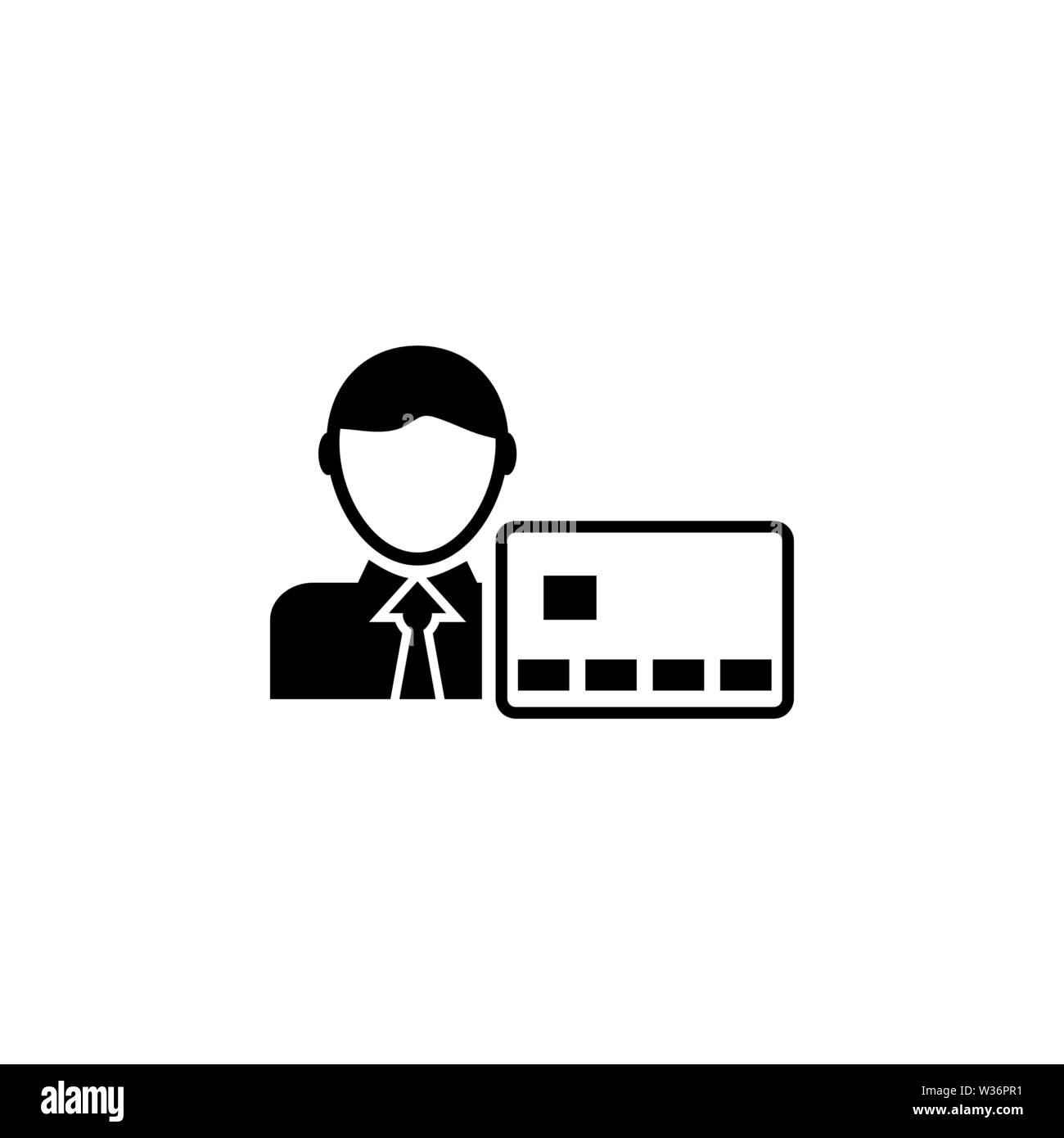 thoughtful-financier-stock-vector-images-alamy