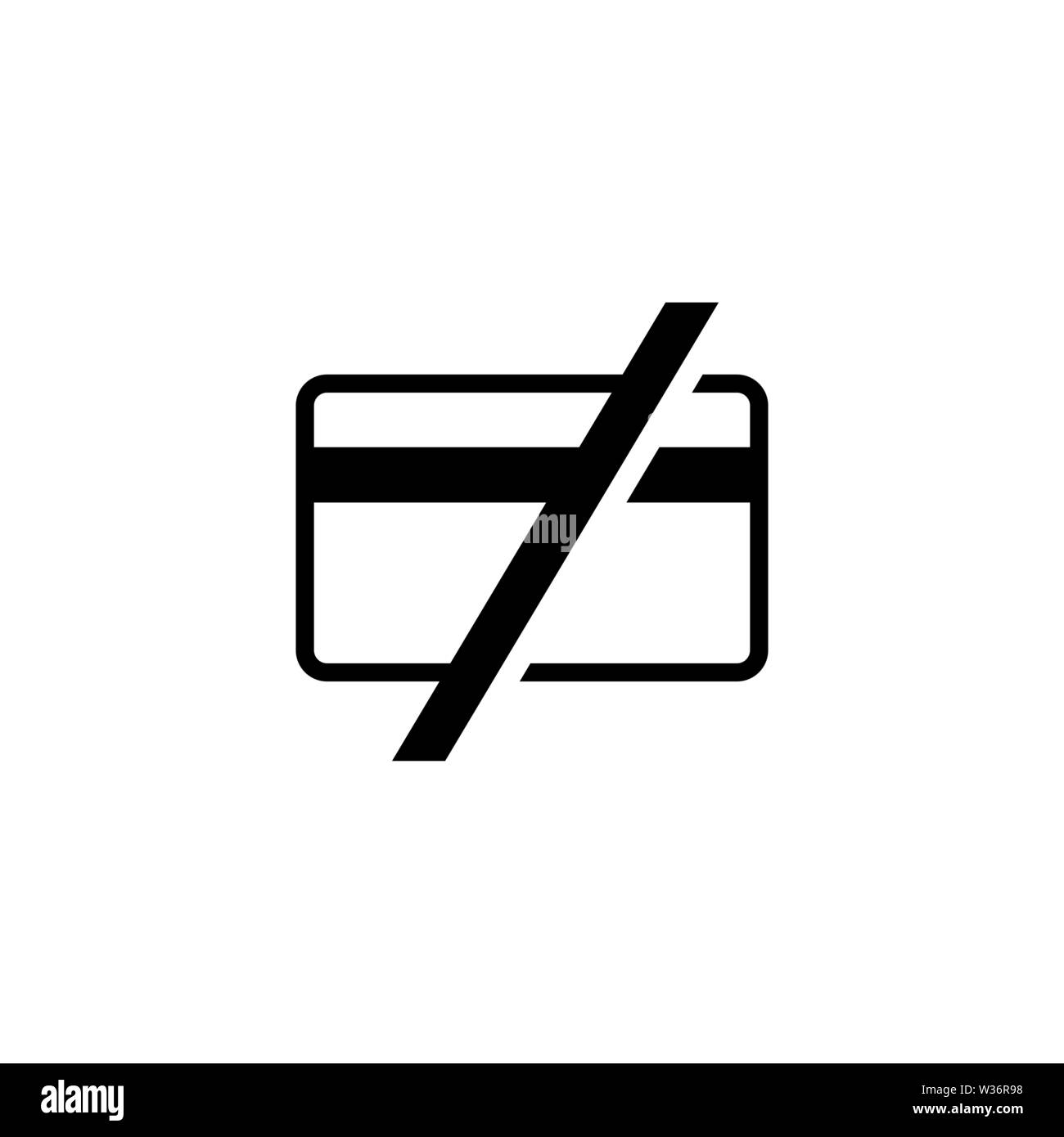 Cash only sign Stock Vector Images Alamy