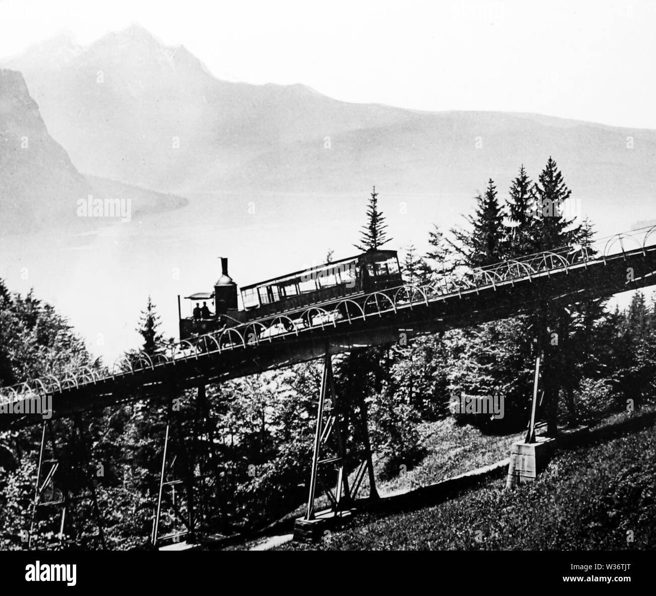 Rigi railway, Switzerland Stock Photo - Alamy