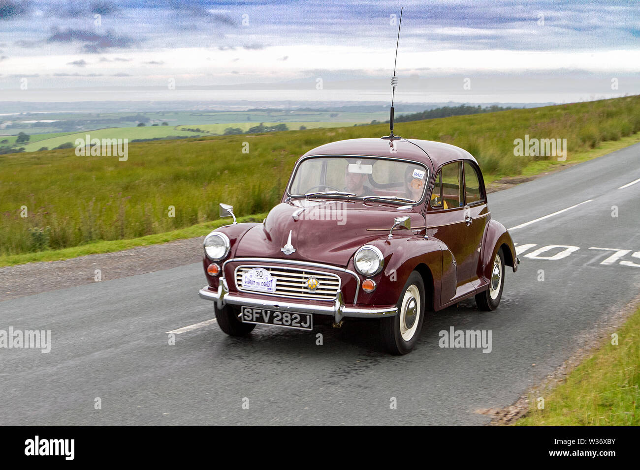 Lancashire Automobile Club Coast To Coast 2019 Starting From The Midland Hotel In Morecambe And Finishing At Dunsley Hall In Sandsend Near Whitby This Vintage Car Coast To Coast Rally Route Crosses