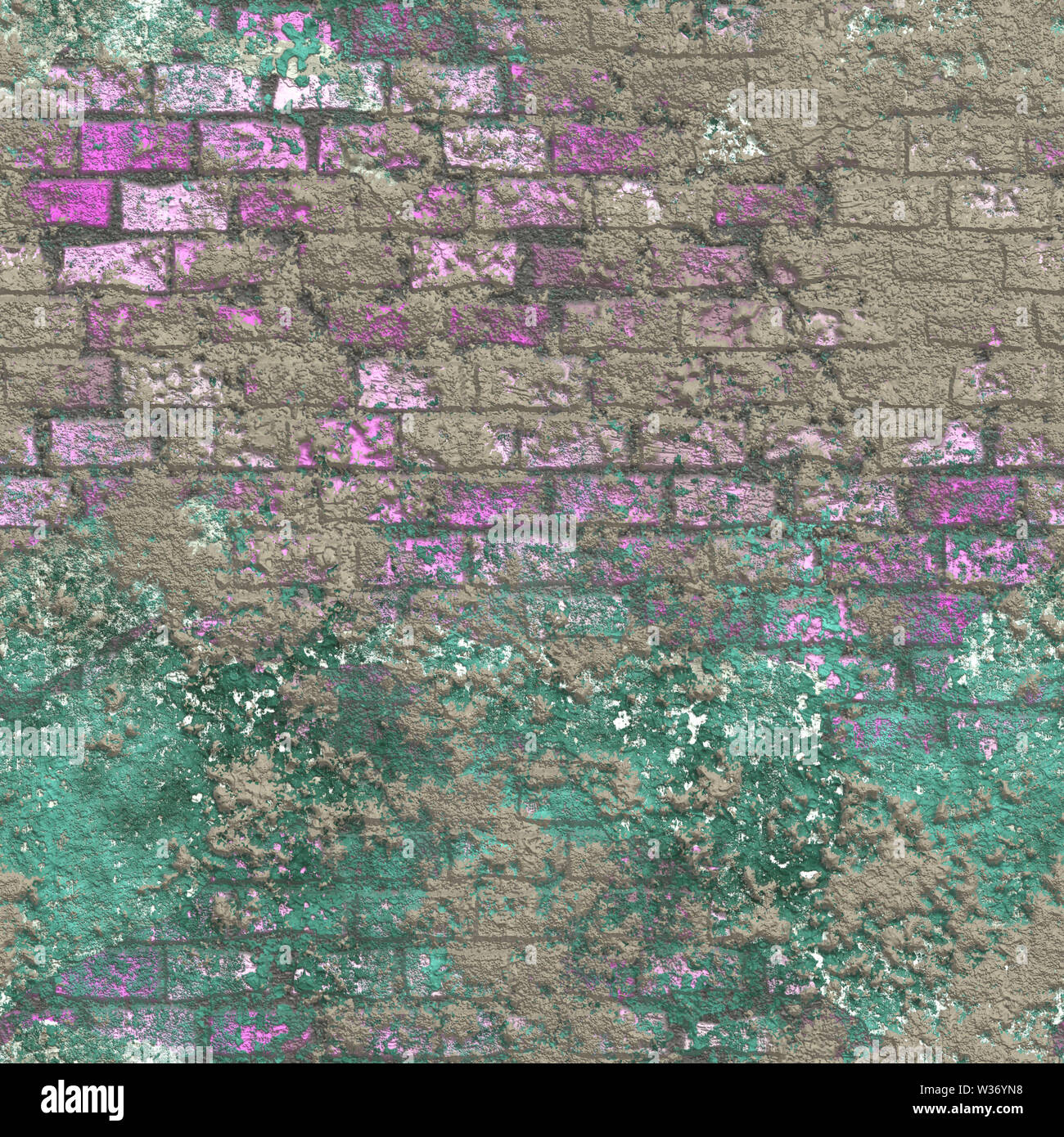 Old Brick Wall Seamless Texture or Background illustration Stock Photo ...