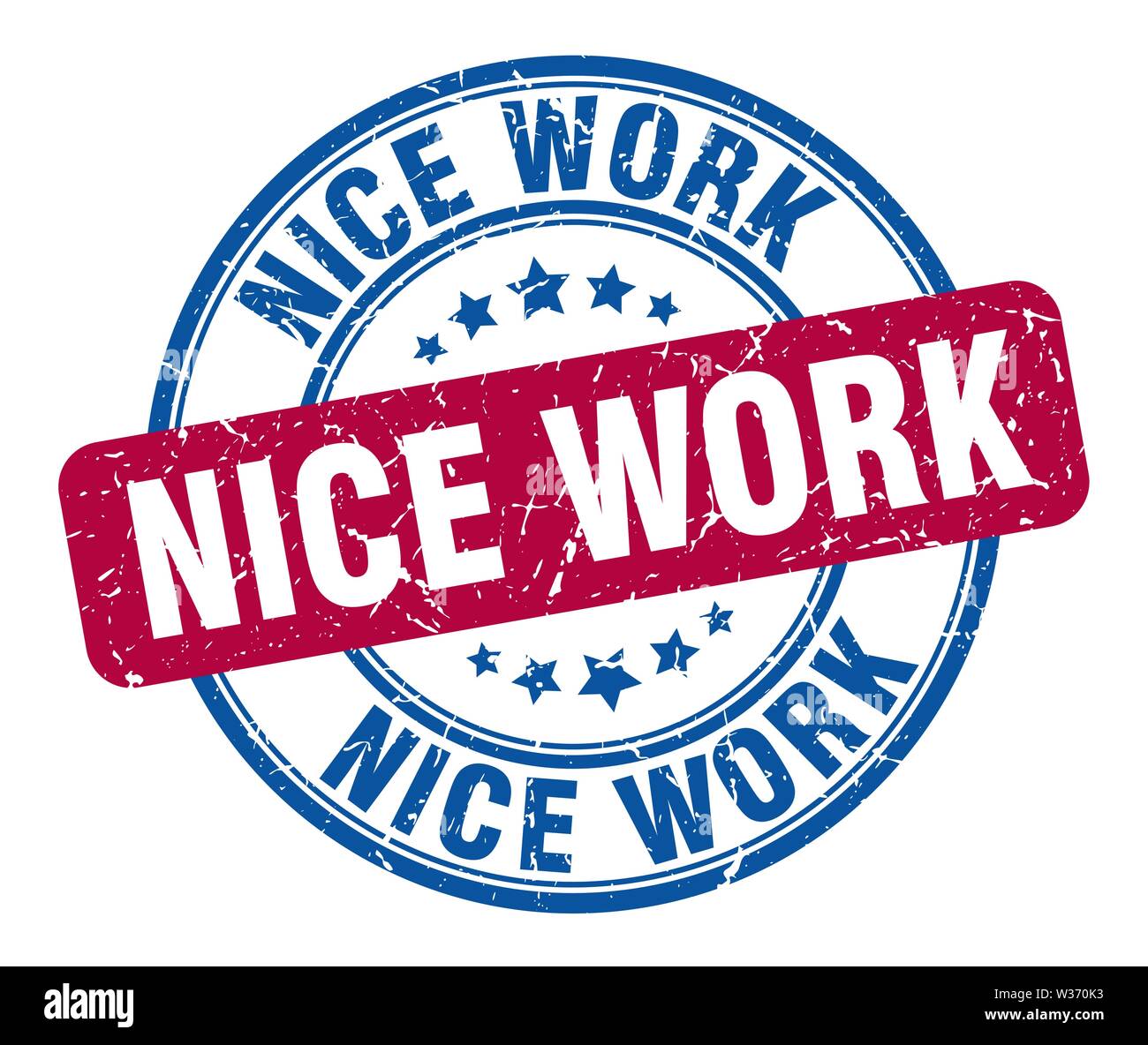 Nice Work Kevin nice work stamp. nice work round grunge sign. nice work Stock Vector ...
