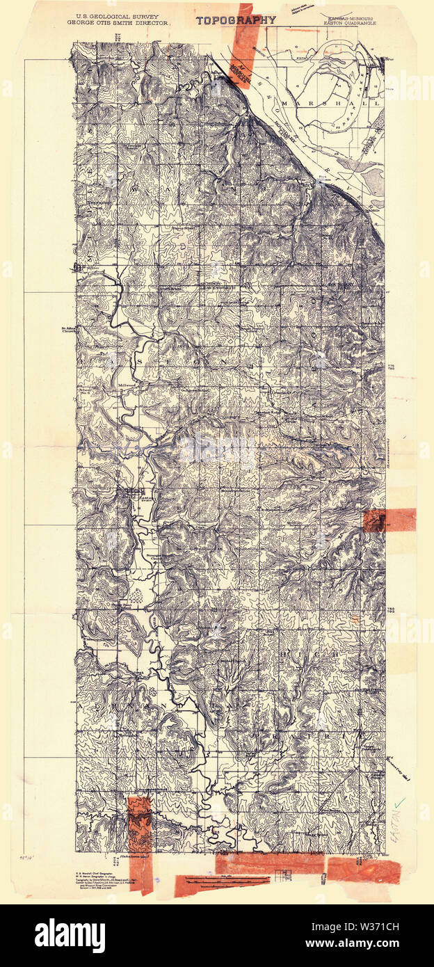 Ks map hires stock photography and images Alamy