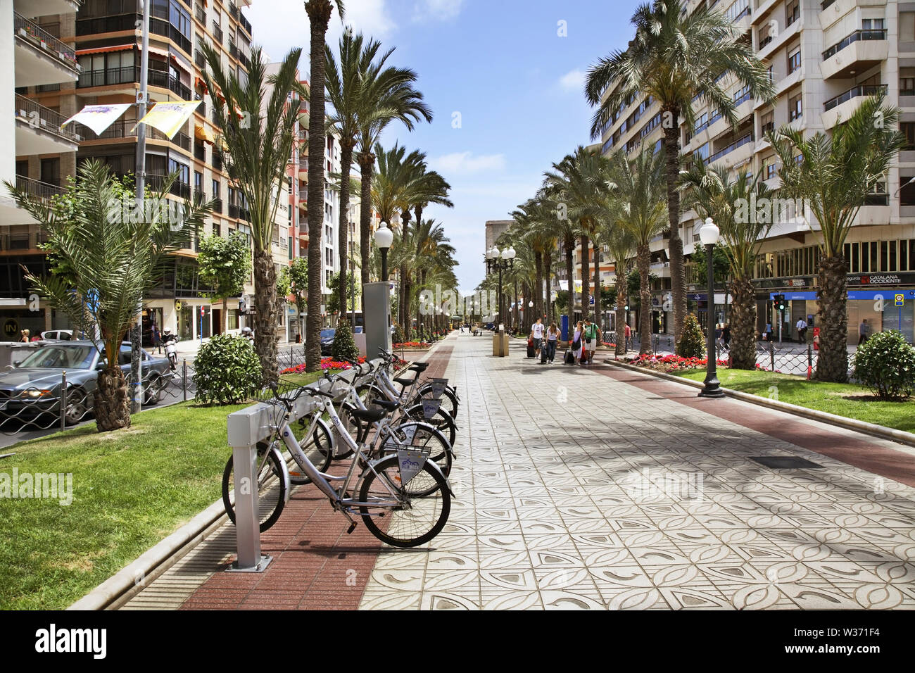 Avenida Federico Soto in Alicante. Spain Stock Photo - Alamy