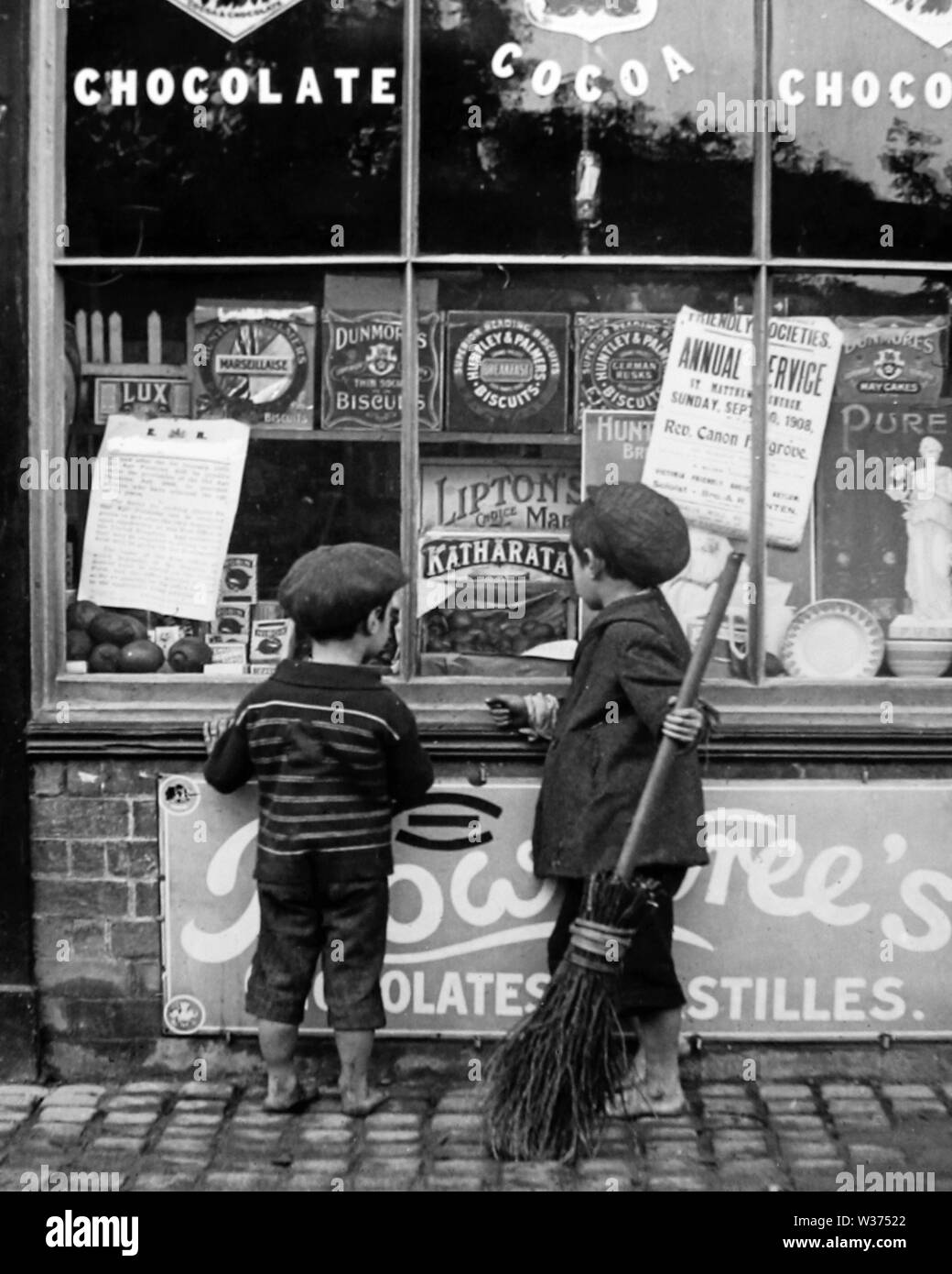 Vintage children Black and White Stock Photos & Images - Alamy