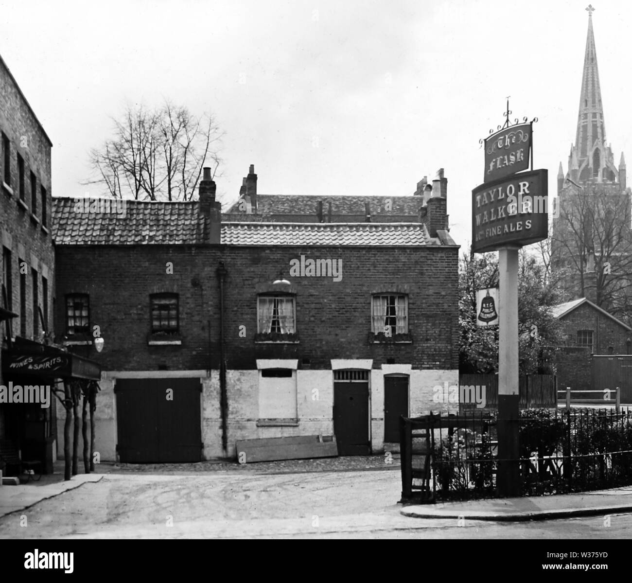 The Flask Inn, Highgate, London Stock Photo Alamy