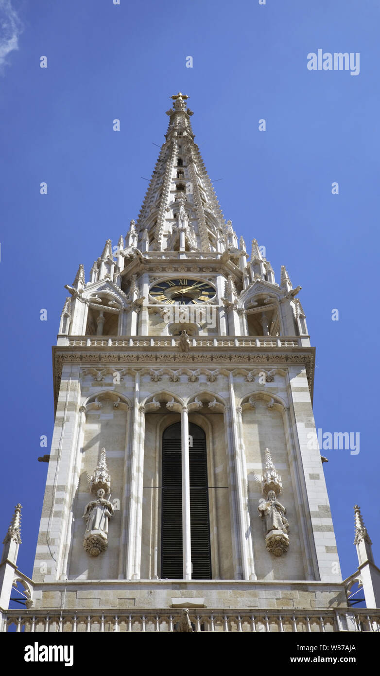Cathedral of St. Stephen in Zagreb. Croatia Stock Photo Alamy