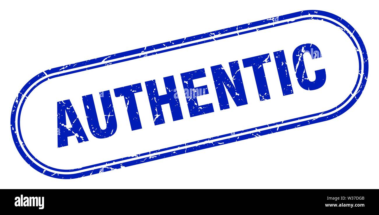 authentic stamp. authentic square grunge sign. authentic Stock Vector ...