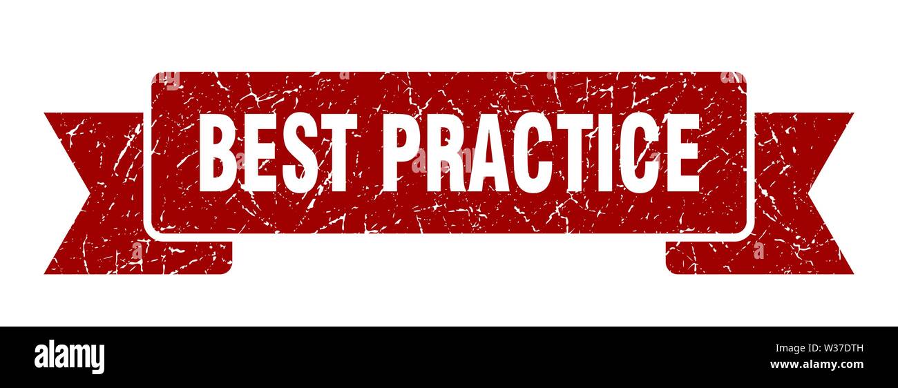 Best Practice Grunge Ribbon Best Practice Sign Best Practice