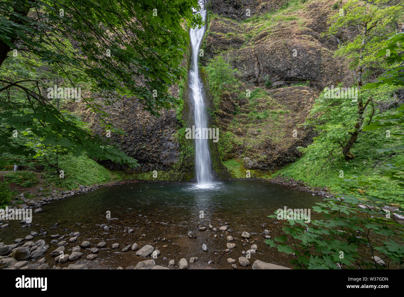 waterfalls in Northwest Stock Photo