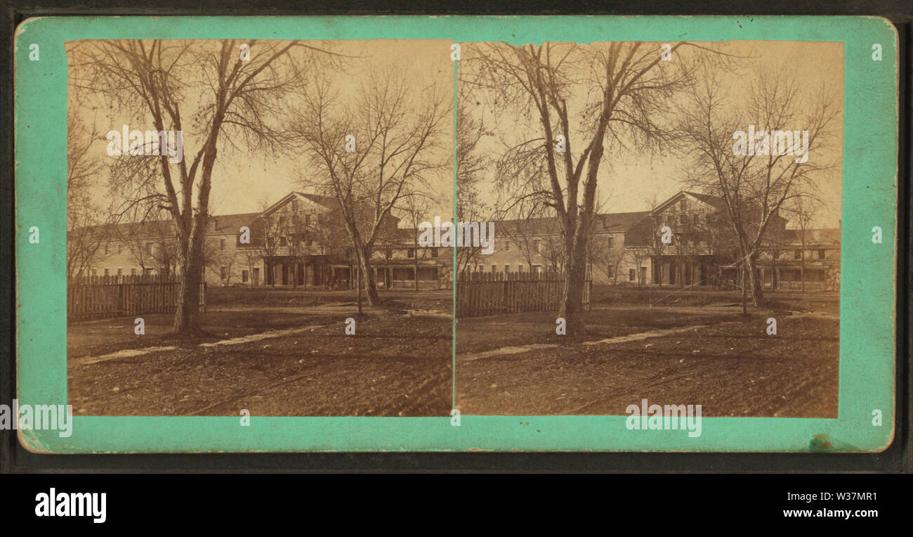 The Townsend House, by C W Carter Stock Photo Alamy