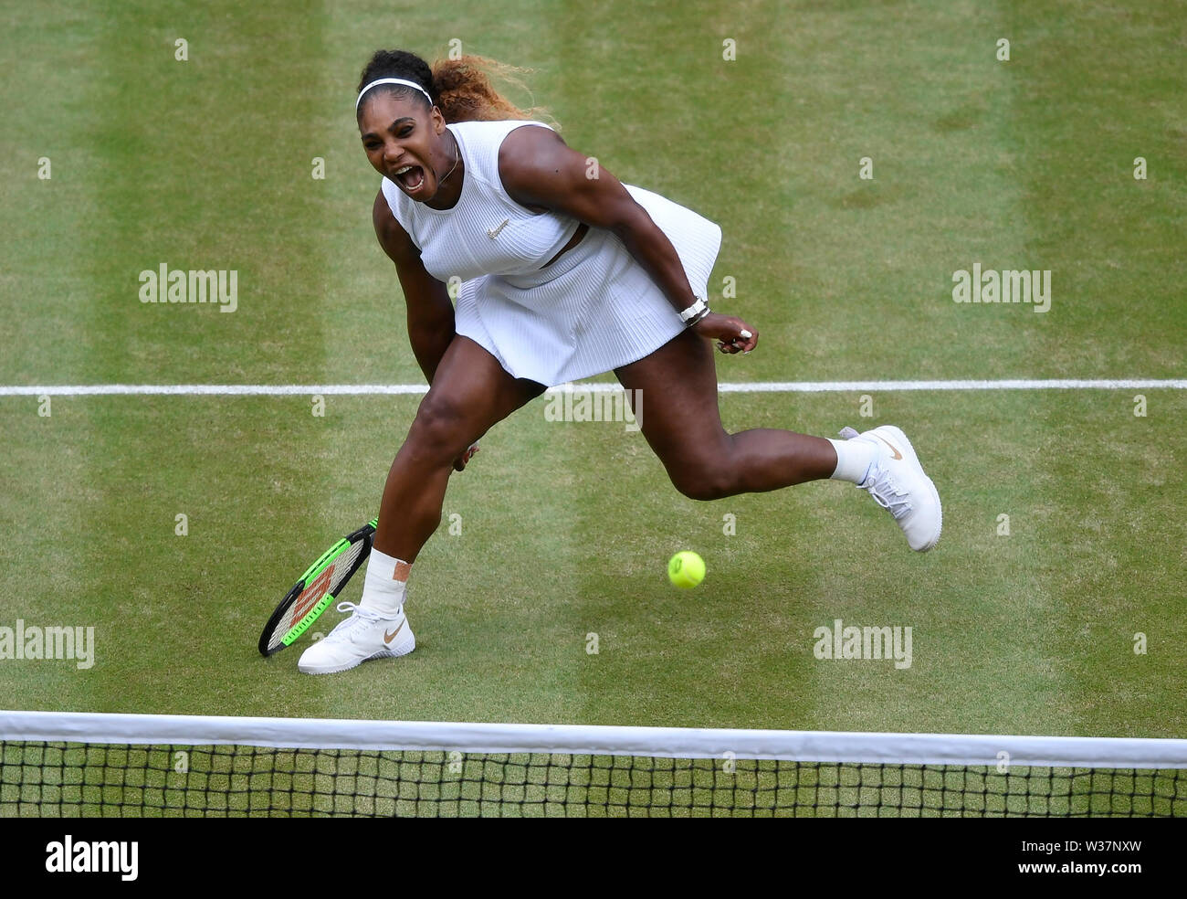 Comment Serena Williams intègre-t-elle le tournoi de simple ?
