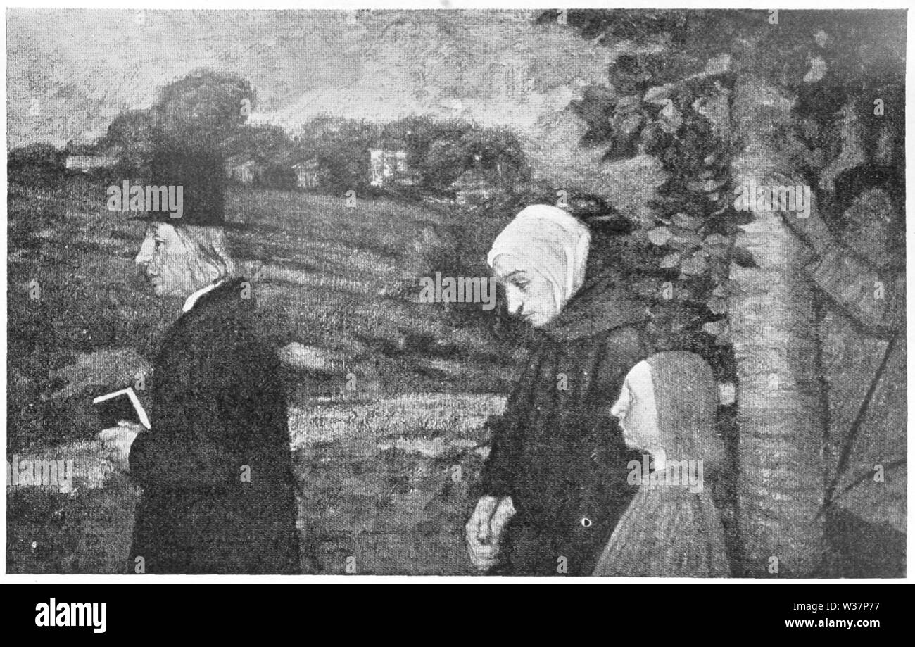 The Yellow Book Volume 6 Plate 15 Stock Photo Alamy