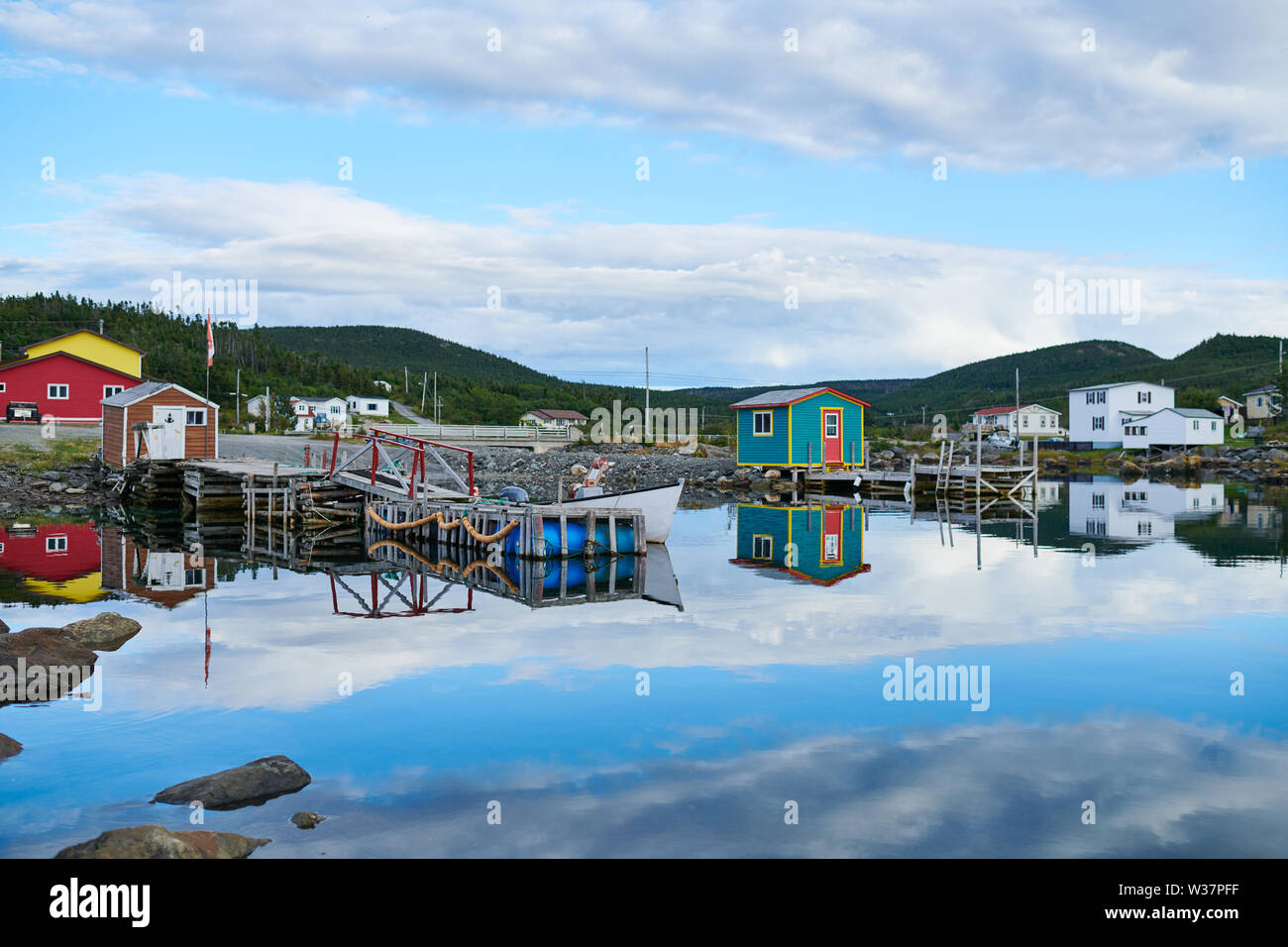 Fishing in Carbonear, Newfoundland, Canada Stock Photo Alamy