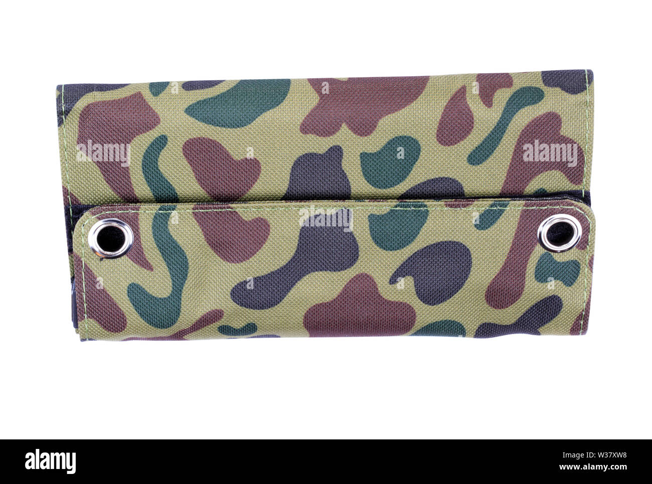 military Bag Isolated Stock Photo Alamy