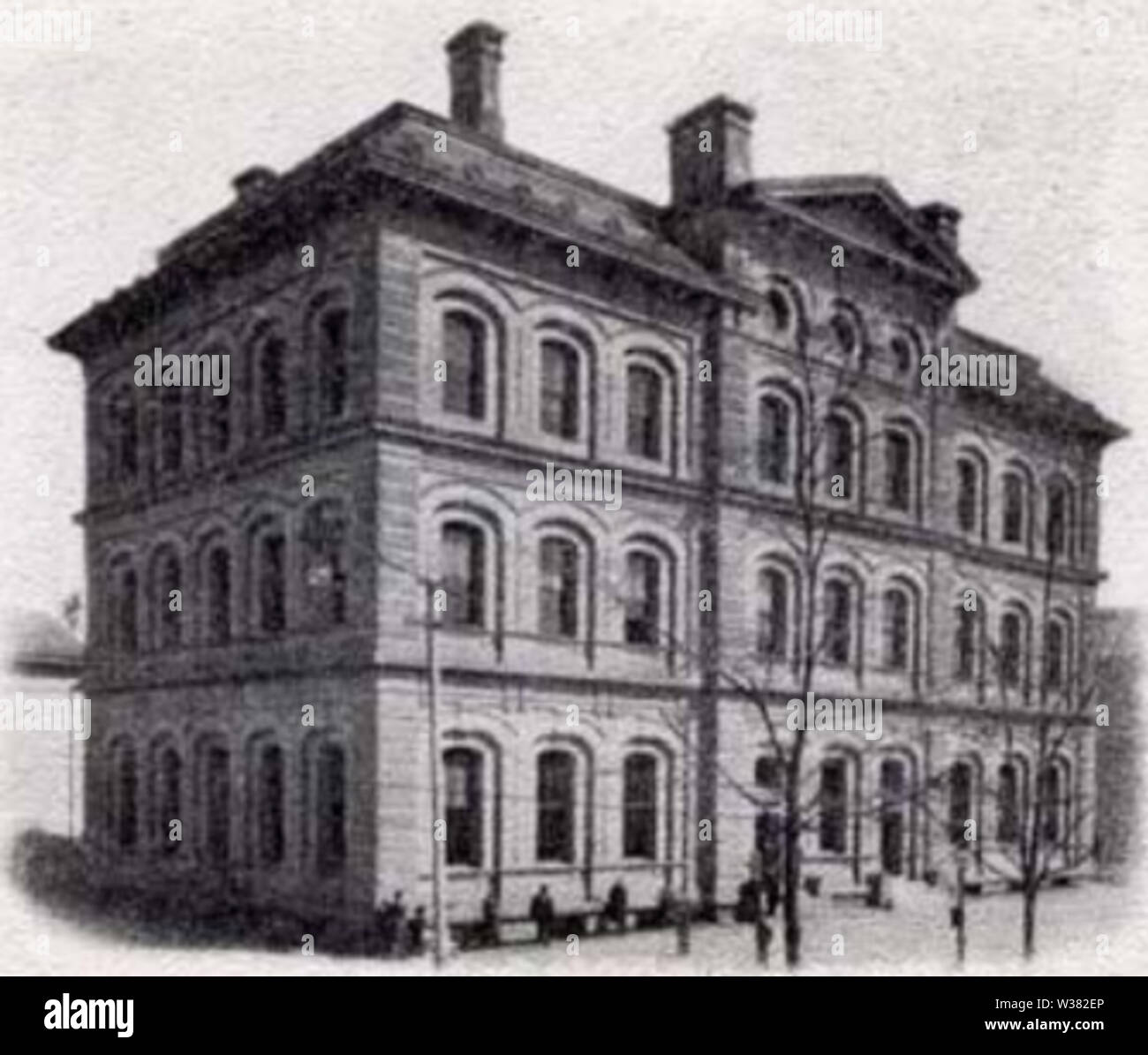 United States Courthouse and Post Office Trenton (razed 1932 Stock