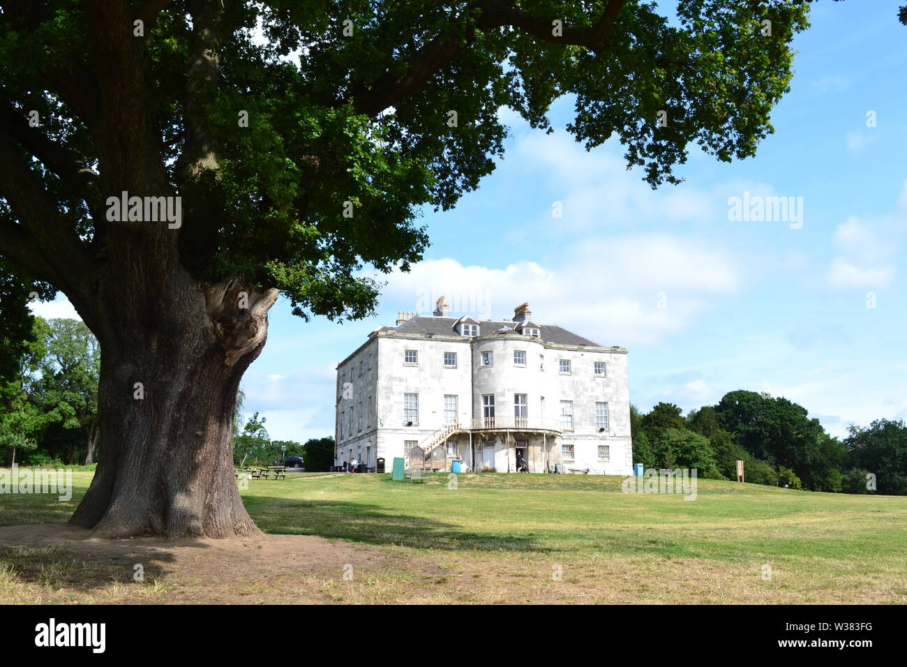 The reopened Beckenham Place Park with newly created 283m lake and