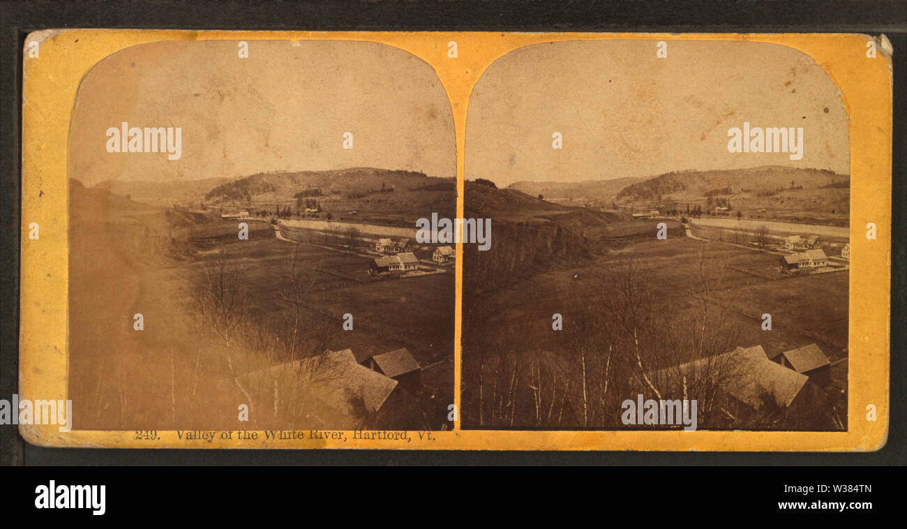 Valley of the White River, Hartford, Vt, by Styles, A F (Adin French