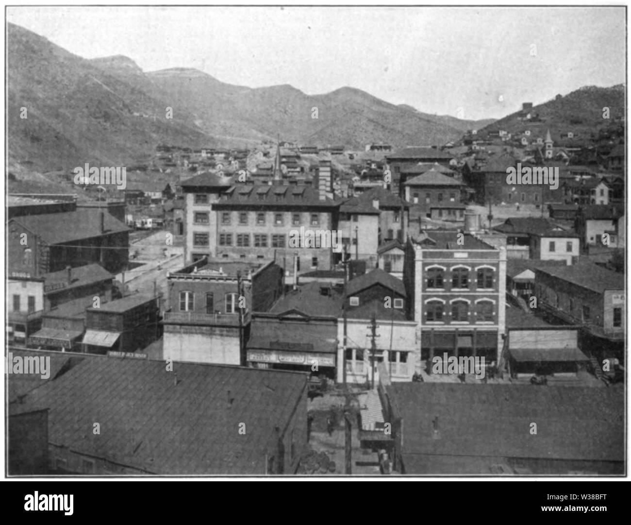 View of Bisbee, Arizona, 1904 Stock Photo Alamy