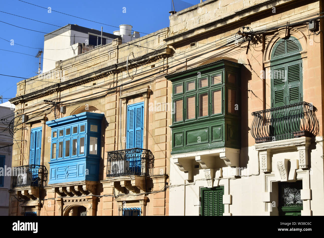 Maltese Houses High Resolution Stock Photography And Images Alamy