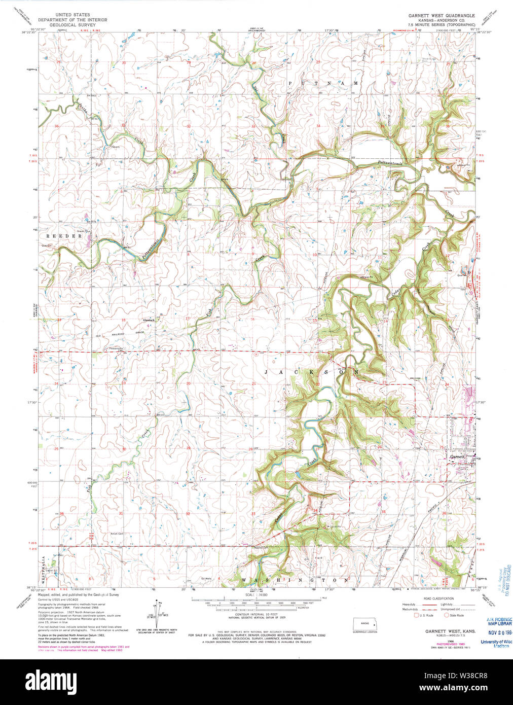 kansas map hires stock photography and images Alamy