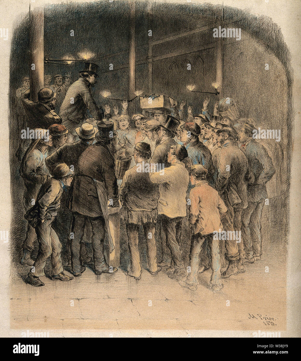 Crayon lithograph hires stock photography and images Alamy