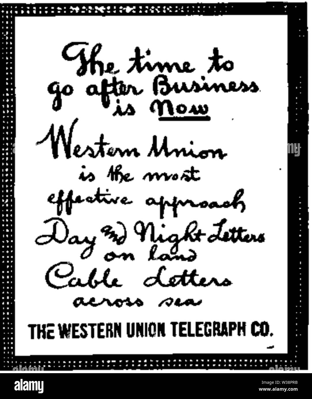 Western union telegraph hires stock photography and images Alamy