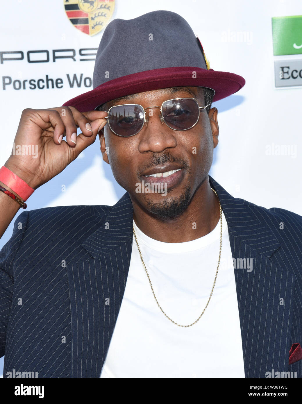 July 12, 2019 - Woodland Hills, California, USA - Frank Knuckles attends iTalk Events Debuts Its Motivational Nightlife Platform Penfield Manor in Woodland Hills, California. (Credit Image: © Billy Bennight/ZUMA Wire) Stock Photo