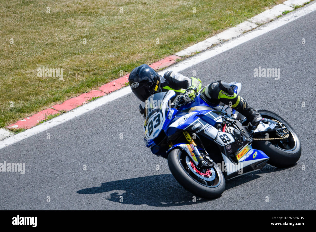 Motor Cycle Racing Brands Hatch Kent UK Stock Photo Alamy