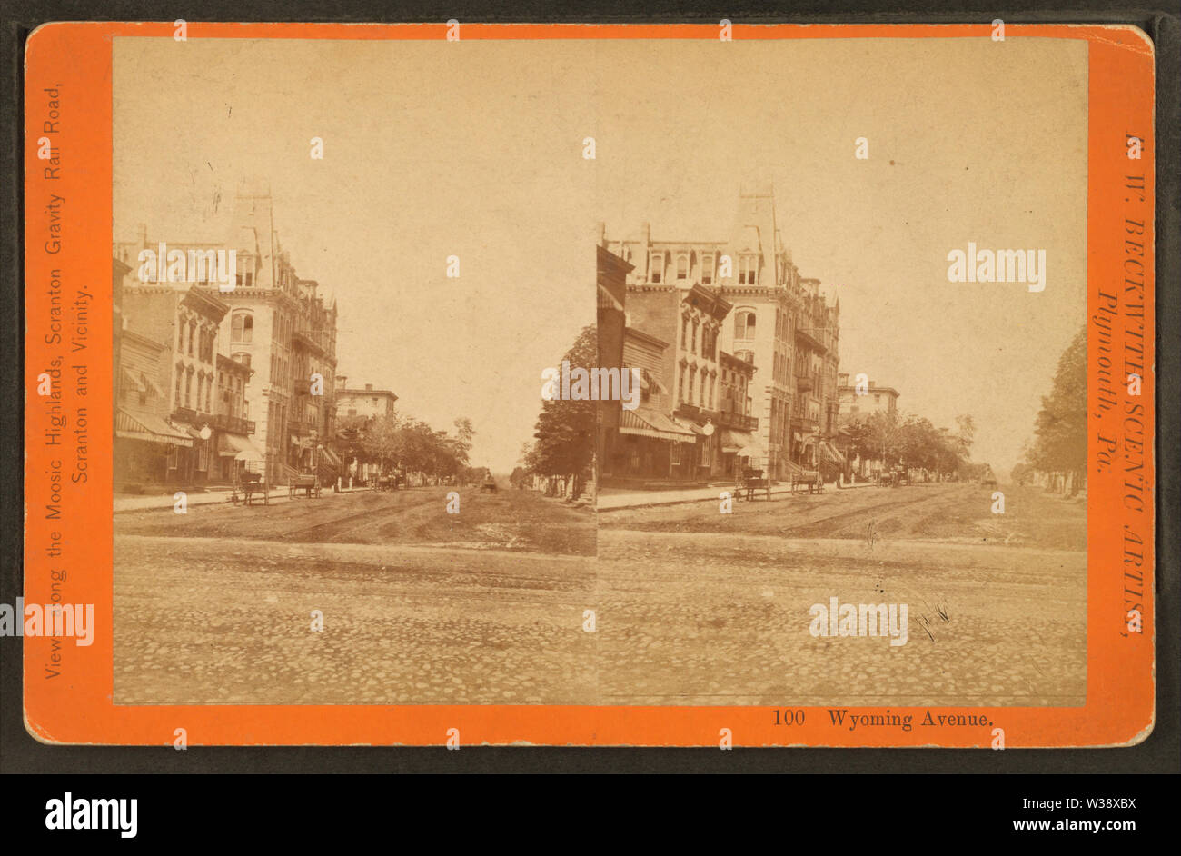 Wyoming Avenue, by E W Beckwith Stock Photo Alamy