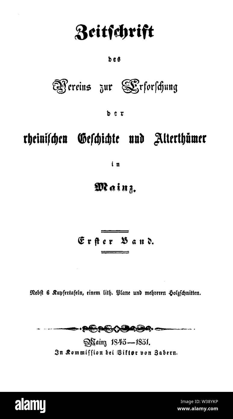 Zeitschrift des Vereins zur Erforschung der Rheinischen Geschichte und ...