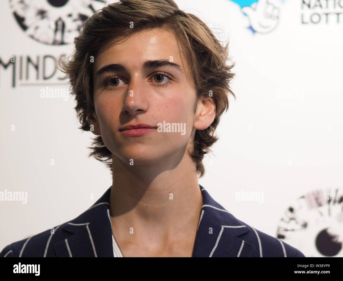 BFI SouthBank, London – 11th July 2019 – Superstar Actor Sebastian Croft At The Premier of Horrible Histories The Movie: - Rotten Romans Stock Photo