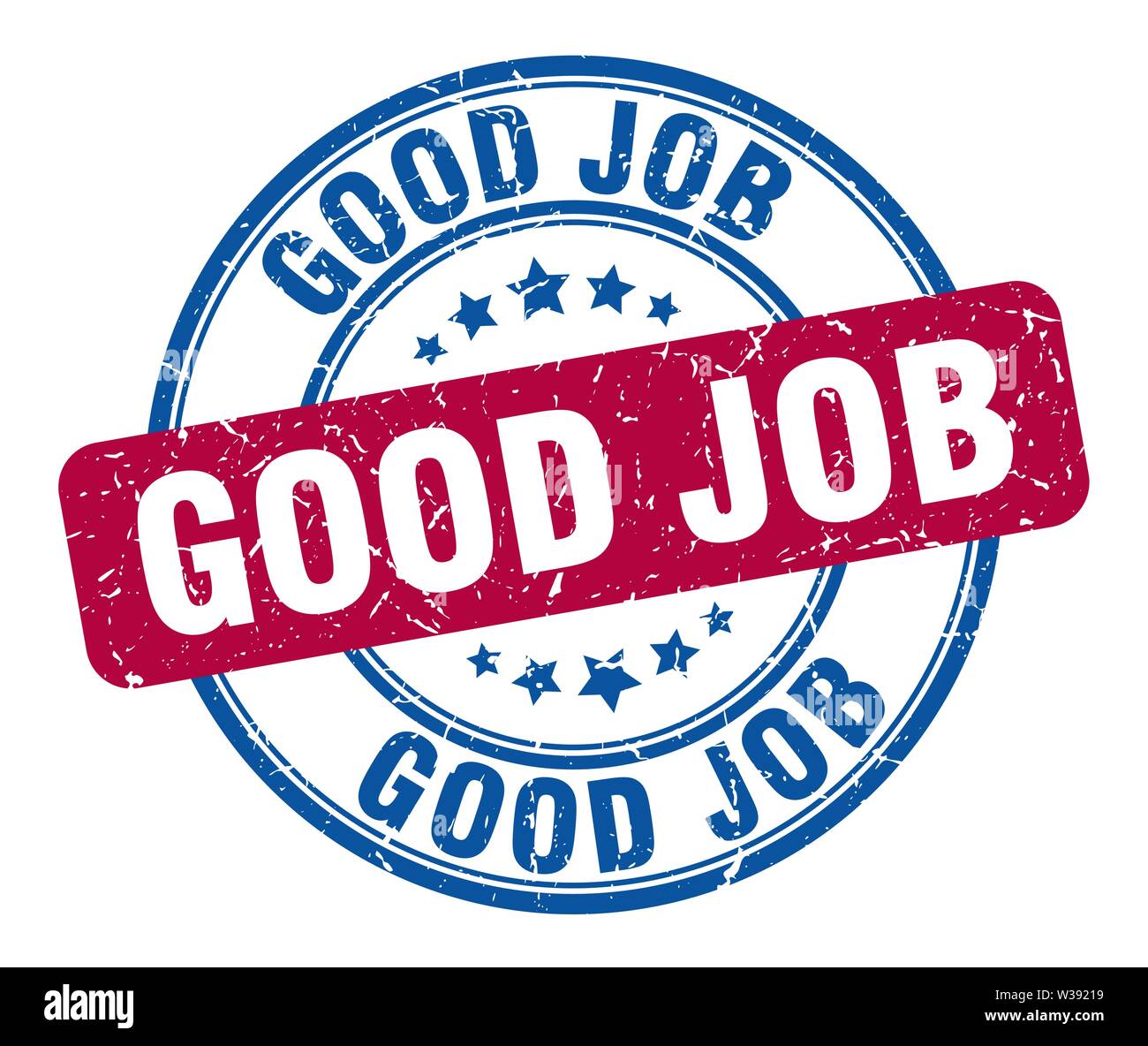 good job stamp. good job round grunge sign. good job Stock Vector Image