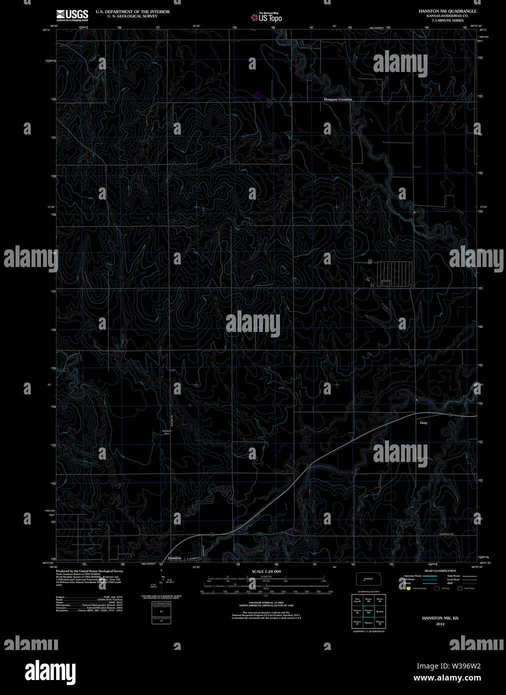 Map of hanston hires stock photography and images Alamy