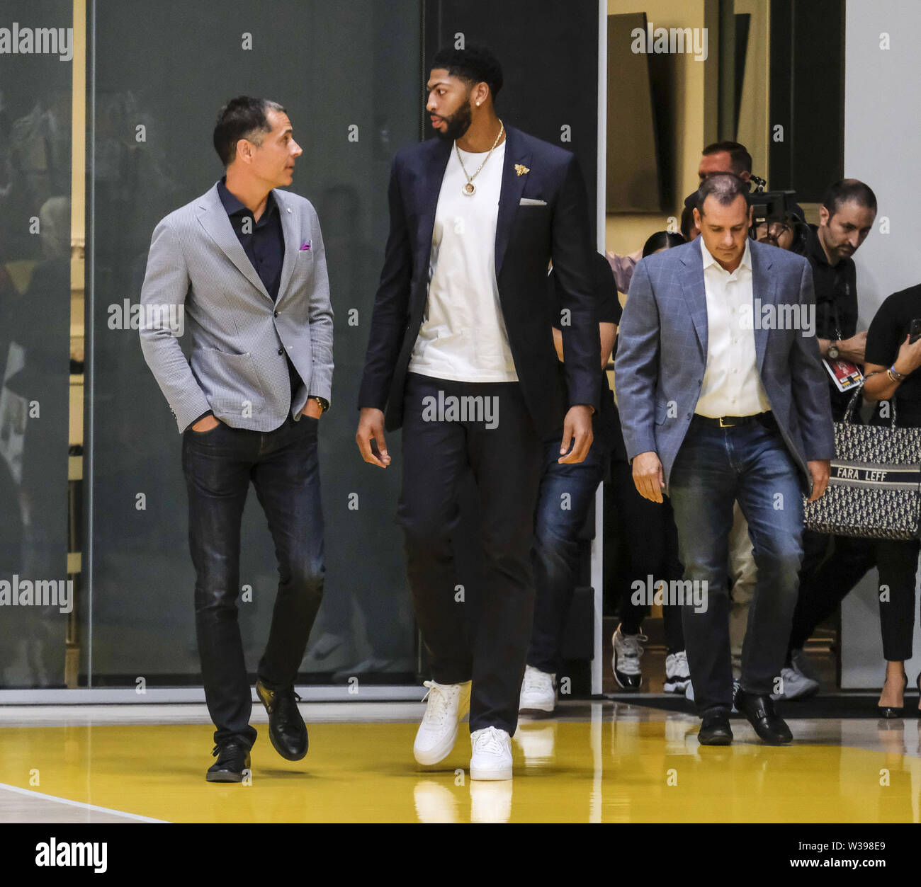 Los Angeles, California, USA. 13th July, 2019. Los Angeles Lakers