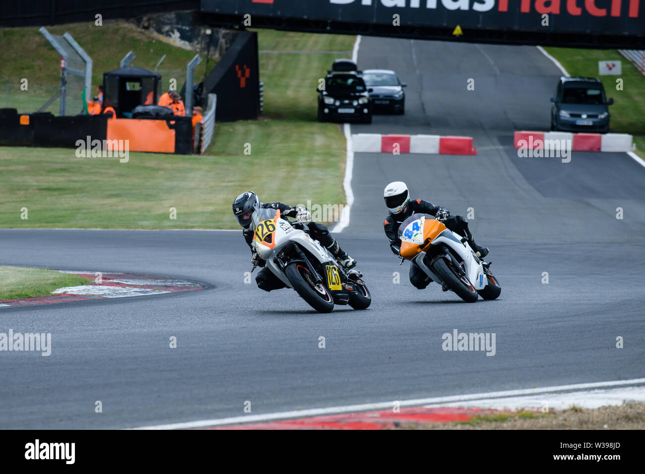 Motor Cycle Racing Brands Hatch Kent UK Stock Photo Alamy