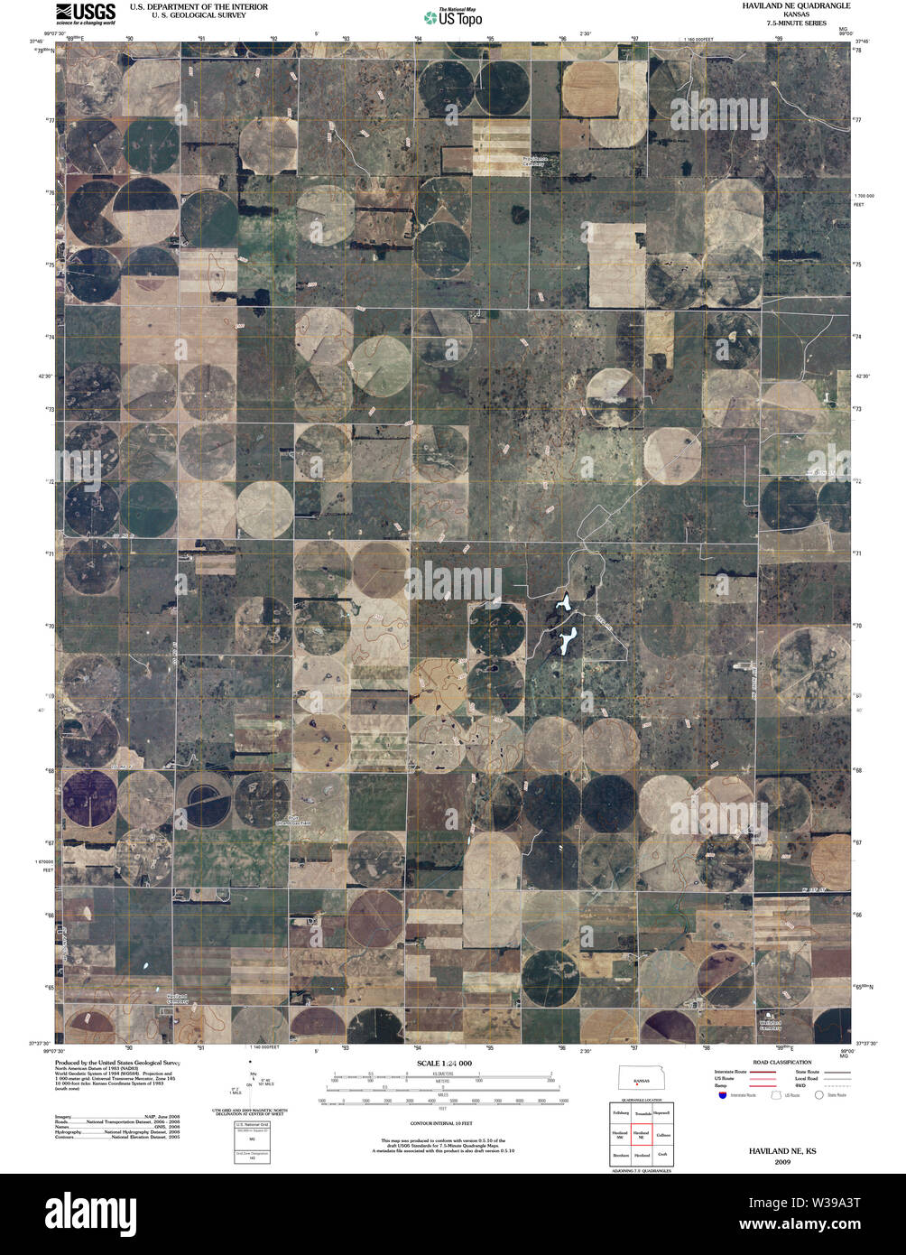 Haviland kansas map hires stock photography and images Alamy