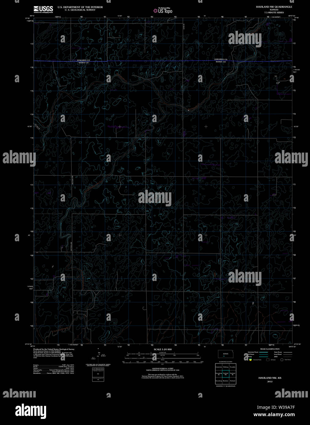 Map of haviland hires stock photography and images Alamy
