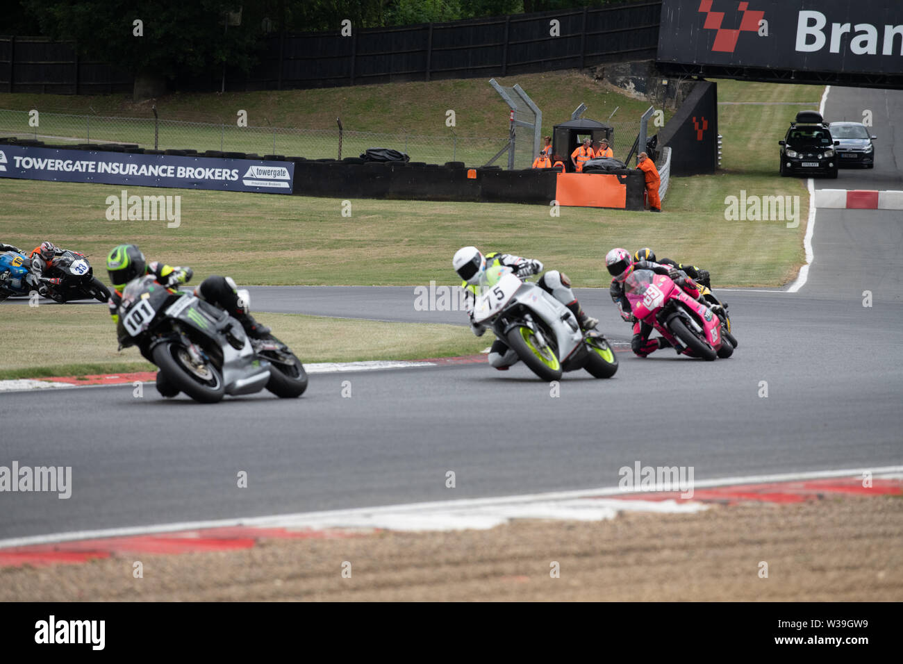 Motor Cycle Racing Brands Hatch Kent UK Stock Photo Alamy