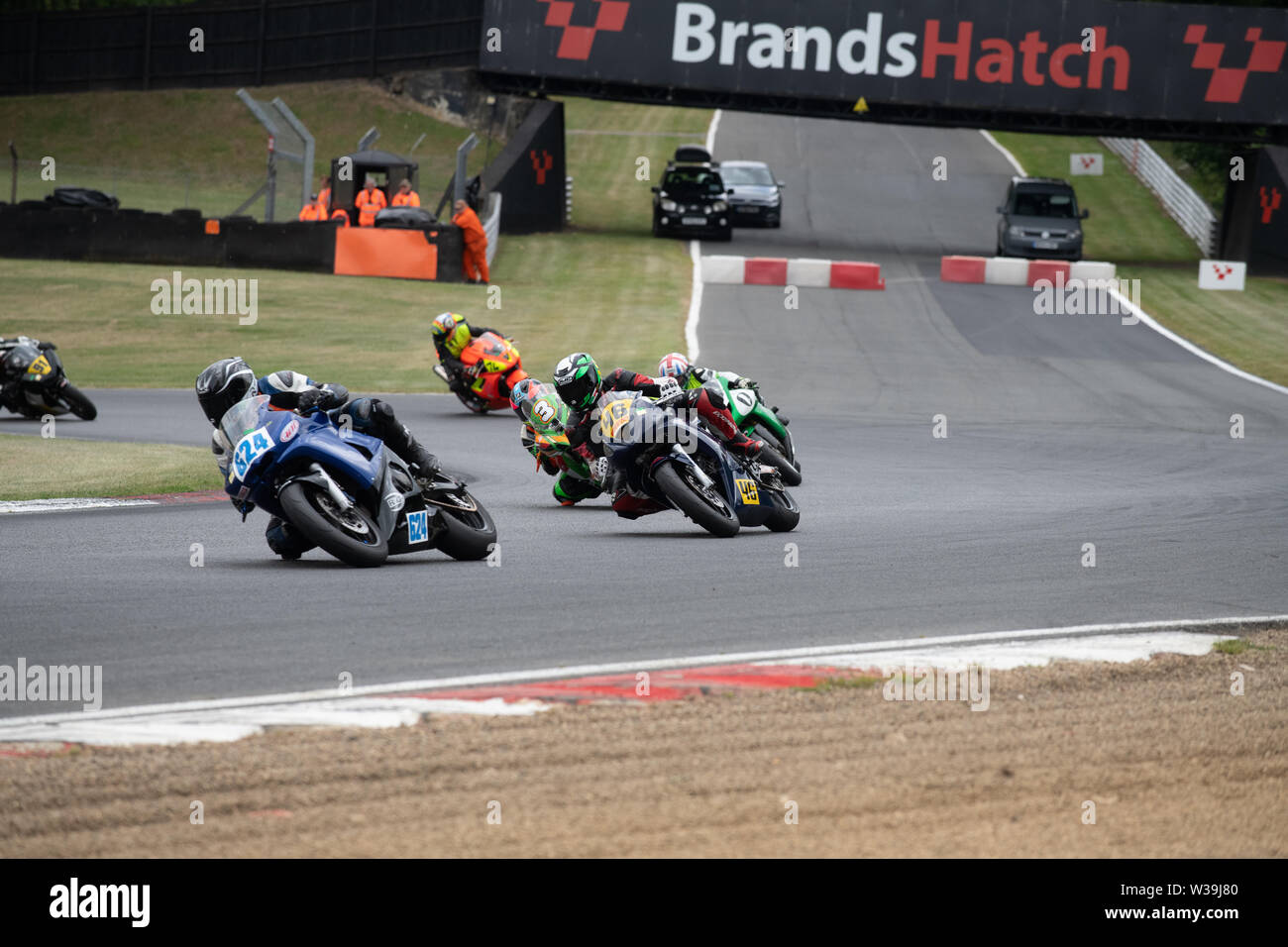 Motor Cycle Racing Brands Hatch Kent UK Stock Photo Alamy