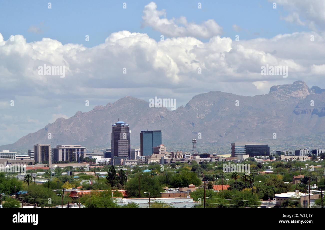 El Paso texas landscape Stock Photo