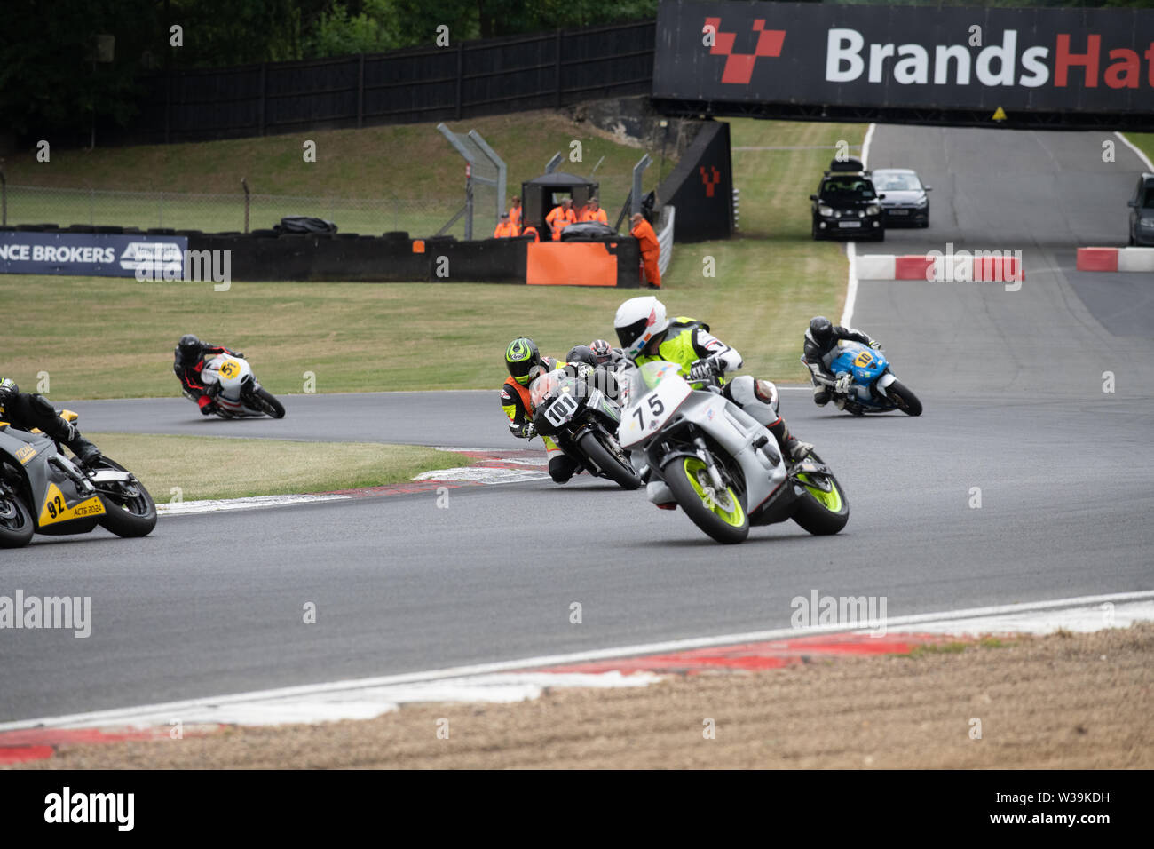 Motor Cycle Racing Brands Hatch Kent UK Stock Photo Alamy