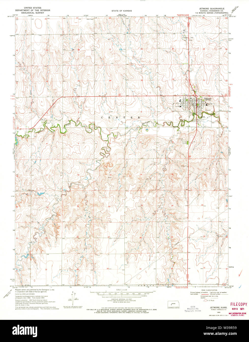 Map of jetmore hires stock photography and images Alamy