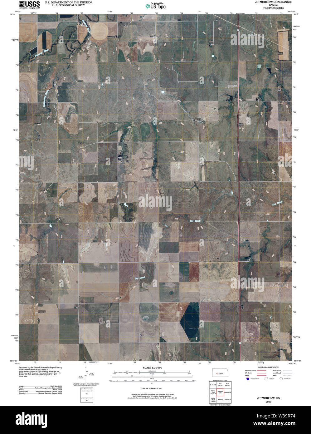 Map of jetmore Cut Out Stock Images & Pictures Alamy