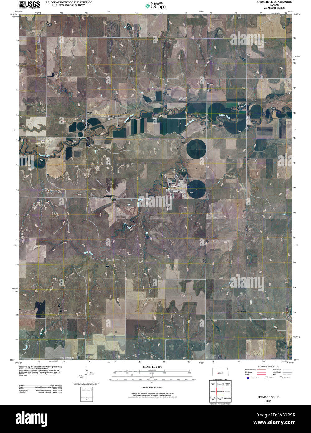 Map of jetmore Cut Out Stock Images & Pictures Alamy