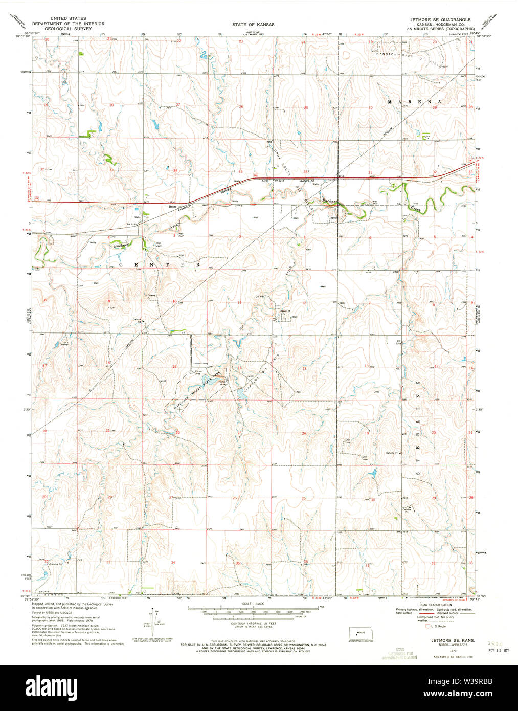 Map of jetmore hires stock photography and images Alamy