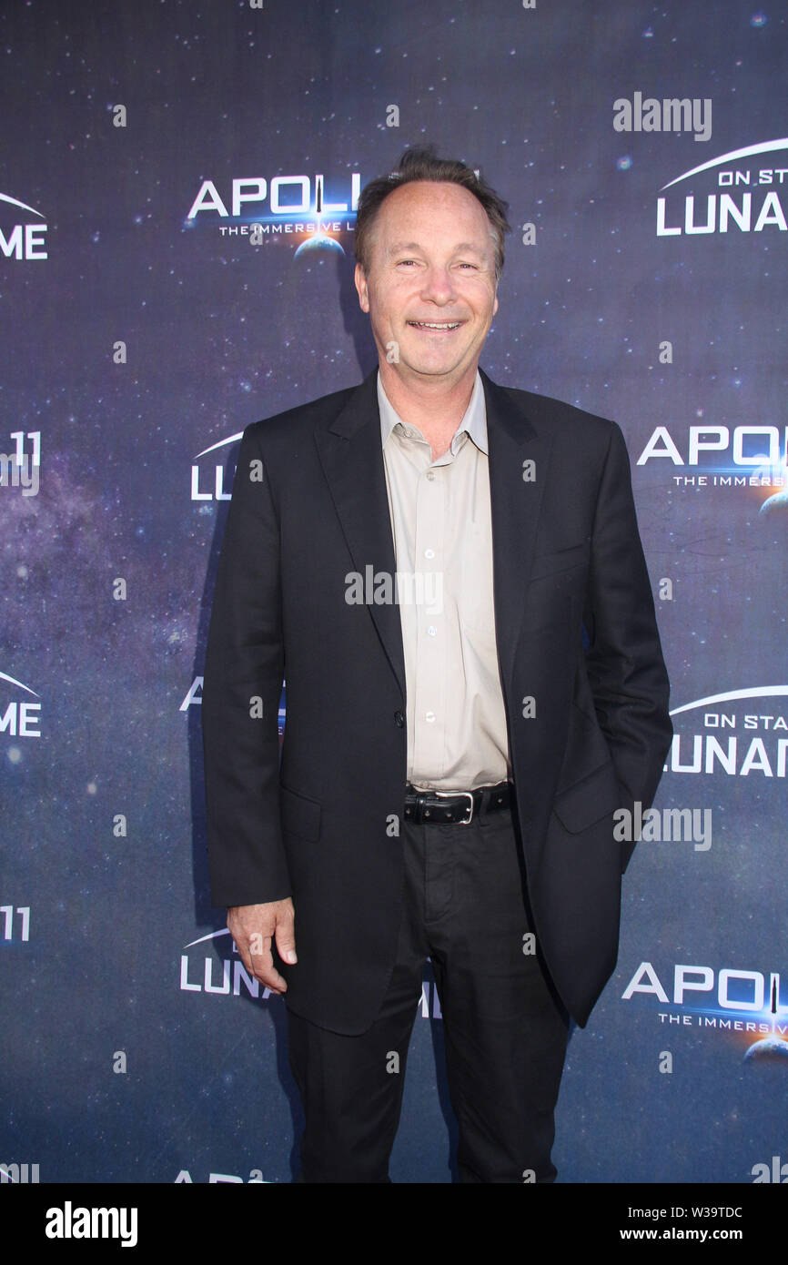Los Angeles, USA. 10th July, 2019. Pete Freeland 07/10/2019 'Apollo 11: The Immersive Live Show' Opening Night held at the Lunar Dome in Pasadena, CA Credit: Cronos/Alamy Live News Stock Photo