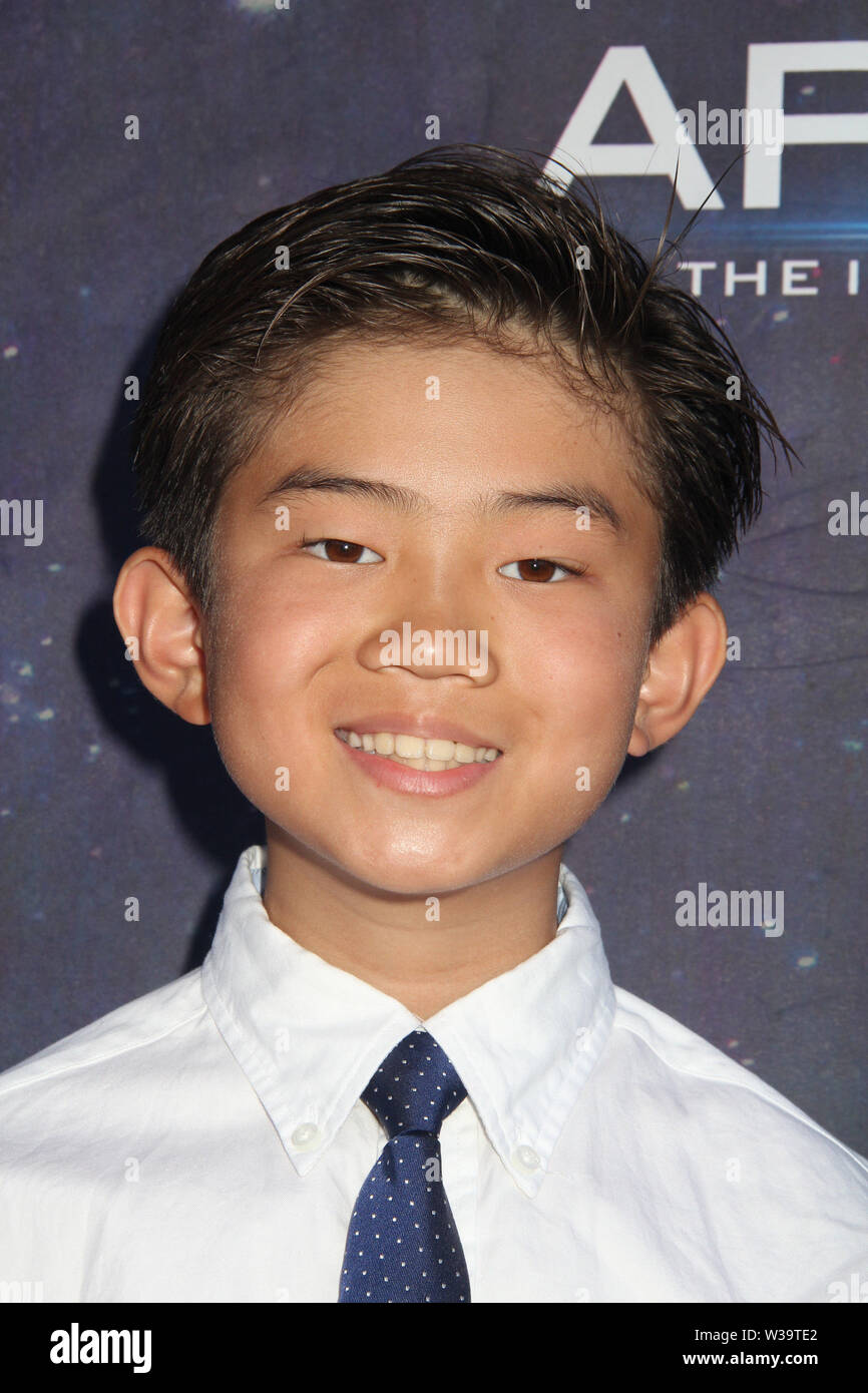 Los Angeles, USA. 10th July, 2019. Caleb Jeon 07/10/2019 'Apollo 11: The Immersive Live Show' Opening Night held at the Lunar Dome in Pasadena, CA Credit: Cronos/Alamy Live News Stock Photo