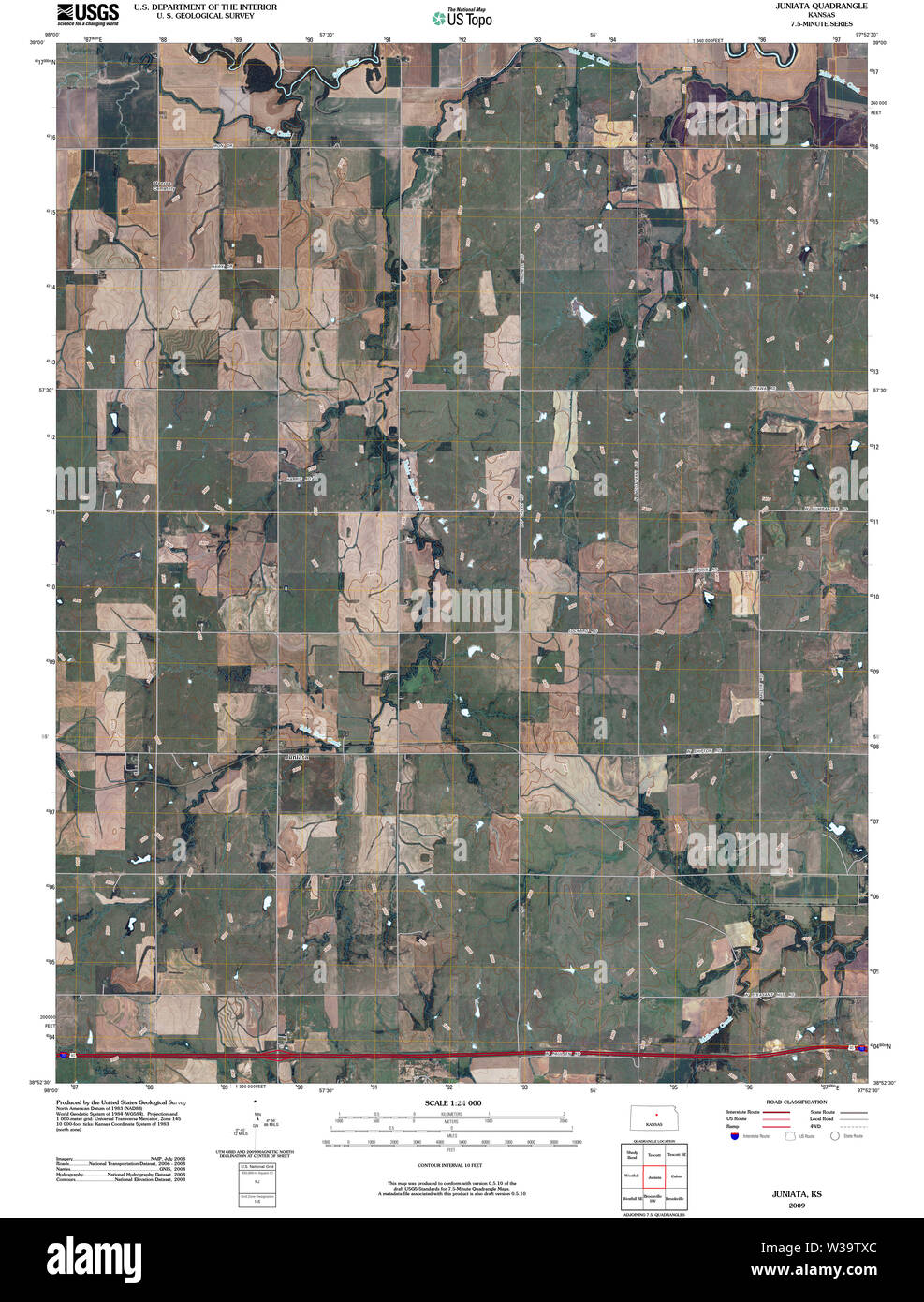 Juniata map hires stock photography and images Alamy