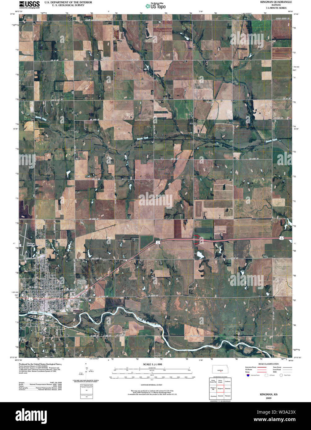 Map of kingman hires stock photography and images Alamy